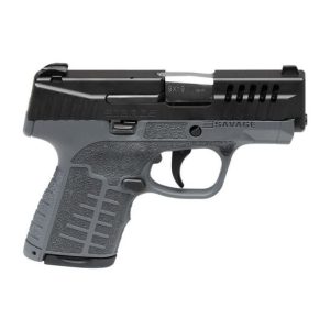 Savage Stance 9mm 3.2" 8rd, Gray w/ Serrated & Ported Black Slide - Model 67009 For Sale